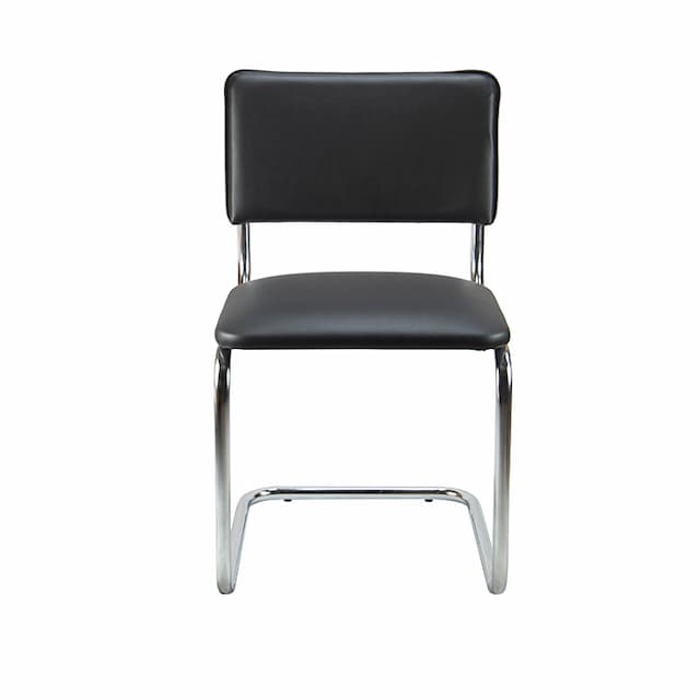 Стул Riva Chair сильвия 02S Чёрный/Хром