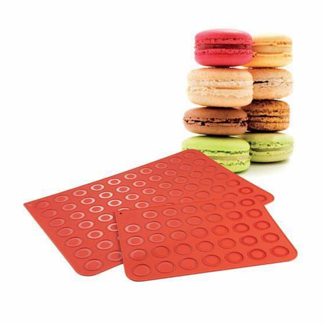 Коврик силиконовый "Macarons" 60х40см с выемками d40мм, 70 ячеек MARTELLATO 30TM6001R
