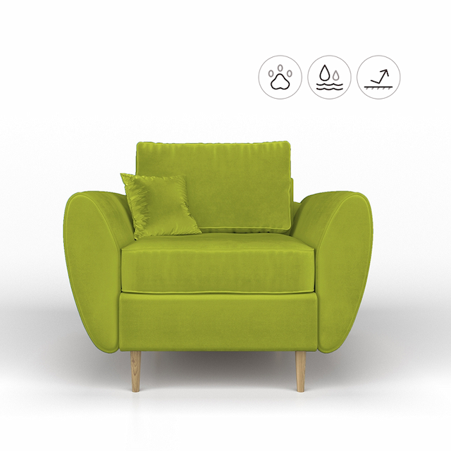 Кресло Мастерфабрик Баако Happy 695 ткань рогожка