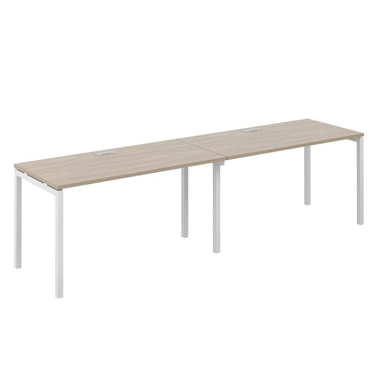 Рабочая станция s-b-s 700х2800х750 Norden Сигма SG.225.OD.44.WH