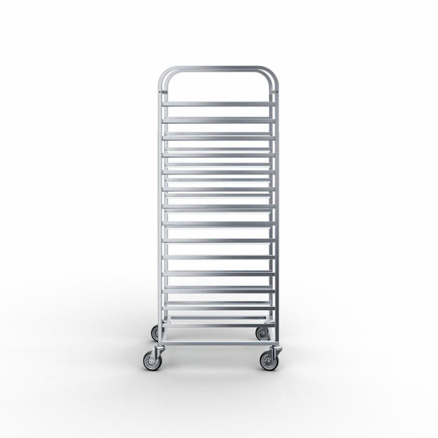 Тележка-шпилька под гастроемкости 14 направляющих RADA колеса стандартные 125 мм