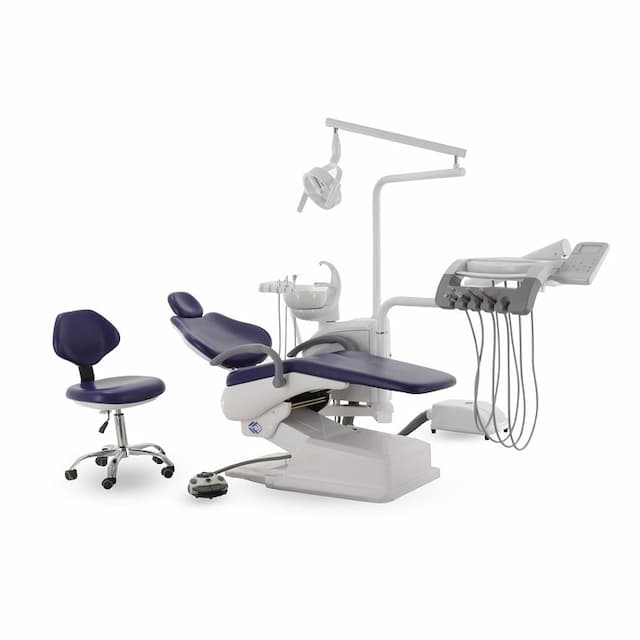 Стоматологическая установка MED-MOS CQ-217 (СО-004М-00) синий