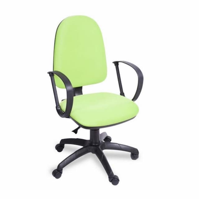 Кресло для персонала Мирэй Престиж Рондо Синхро, ткань цветная серия В