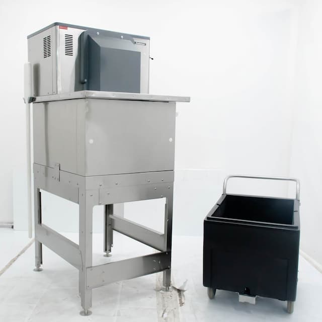 Льдогенератор Scotsman MAR 78 Split с ККБ AKM-035-BYLR с бункером E-ITS500 и тележкой арт. УТ-00085941 (Восстановленное 1 шт)