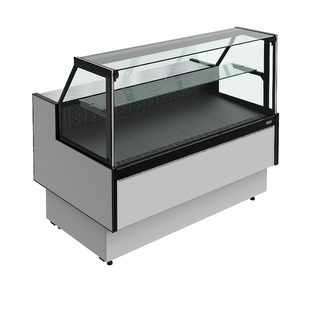 Витрина холодильная Carboma Palm 3 GC95 SV 1,25-1 без боковин (версия 2.0) 9006-0430
