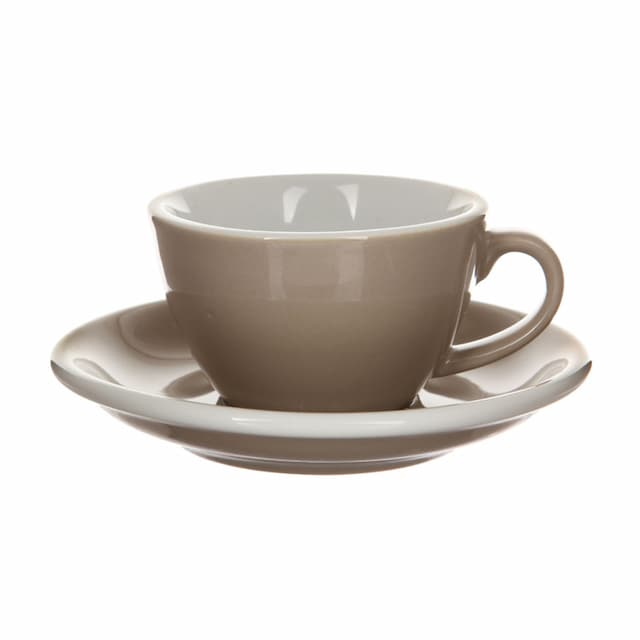 Кофейная пара Loveramics (Лаврамикс) Egg 150ml серая